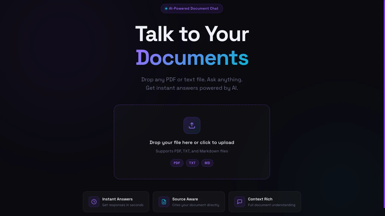 DOCMIND AI screenshot